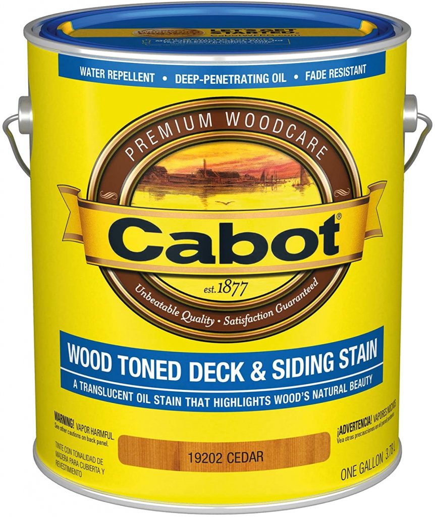 Cabot Wood Toned Deck & Siding Exterior Stain