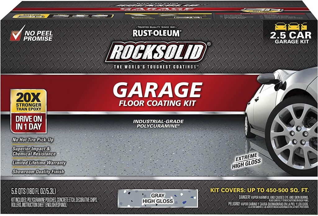 Rust-Oleum Rocksolid Garage Floor Coating